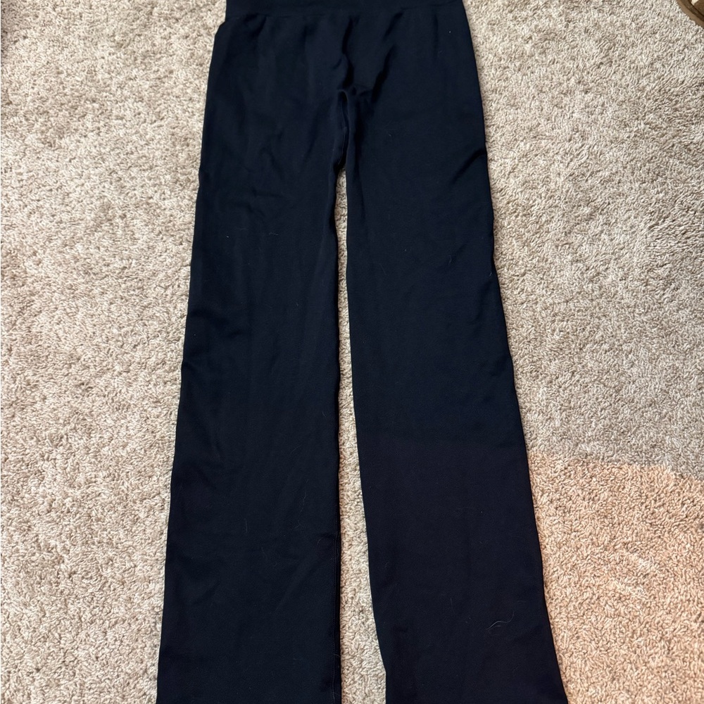 Black Flared Pants